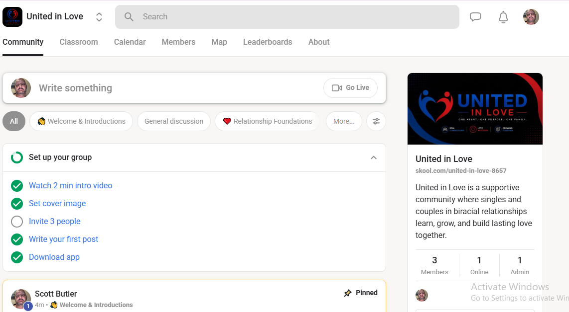 United in Love — Community Hub