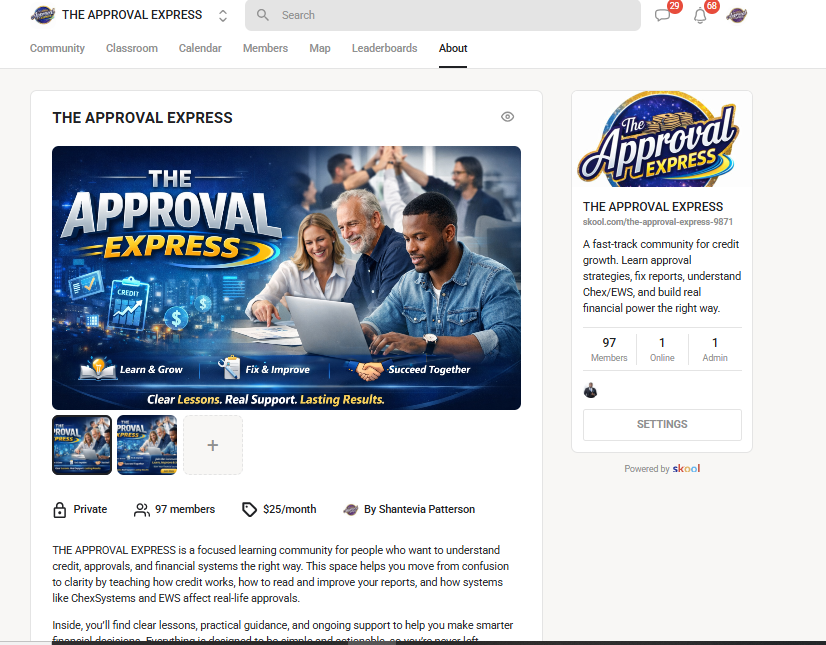 The Approval Express — About Page