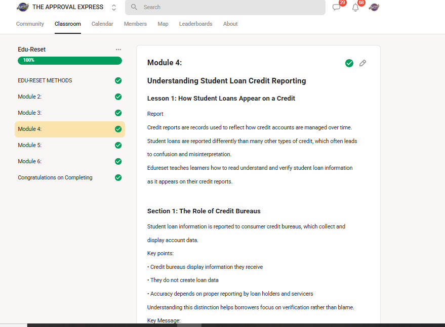 Course Module Build-Out