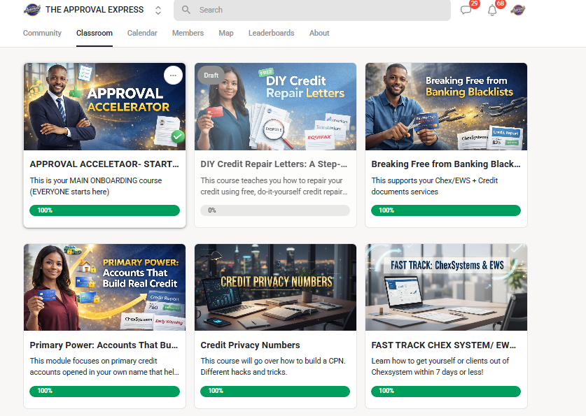 The Approval Express — Classroom
